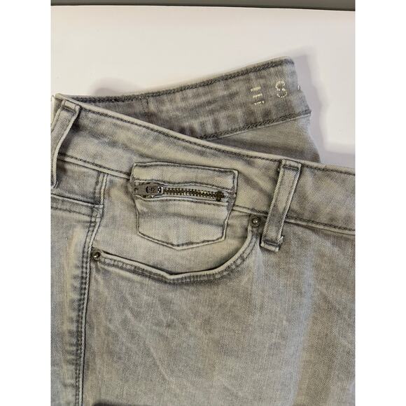 ESPRIT Denim Skinny Fit Stretch Grey Light Wash Jeans US 10 - Picture 4 of 11
